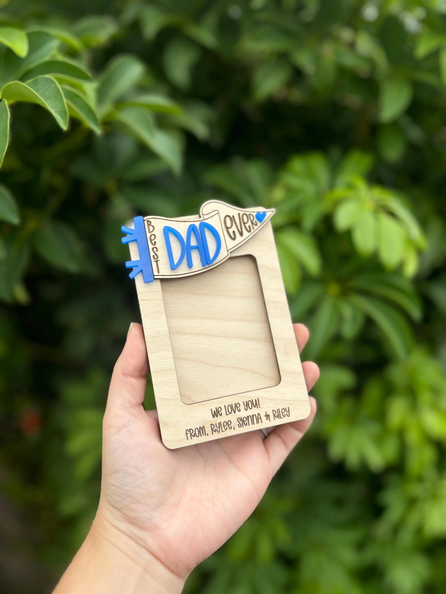 Best Dad Ever Father’s Day Gift Frame Magnet | Custom Picture Frame | Sentimental Gift | Gift For dad| Happy Father’s Day | Picture Frame